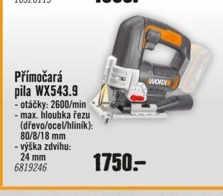 Přímočará pila WX543.9