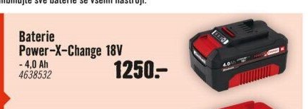 Baterie Power-X-Change 18V 4,0 Ah