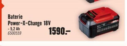 Baterie Power-X-Change 18V 5,2 Ah