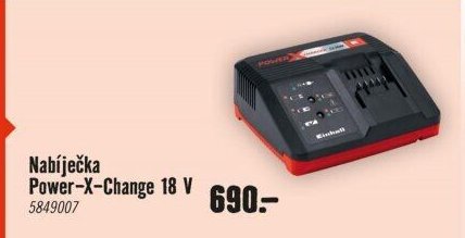 Nabíječka Power-X-Change 18 V