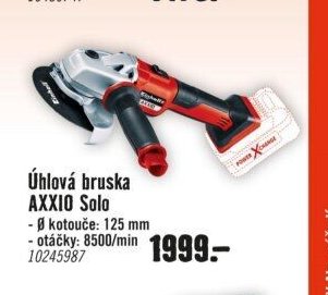 Úhlová bruska AXXIO Solo