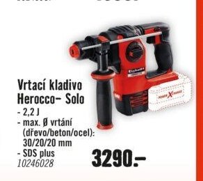 Vrtací kladivo Herocco- Solo