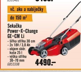 Sekačka Power-X-Change GE-CM Li