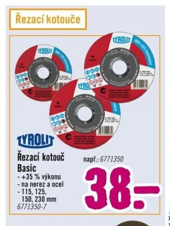 Řezací kotouč Basic