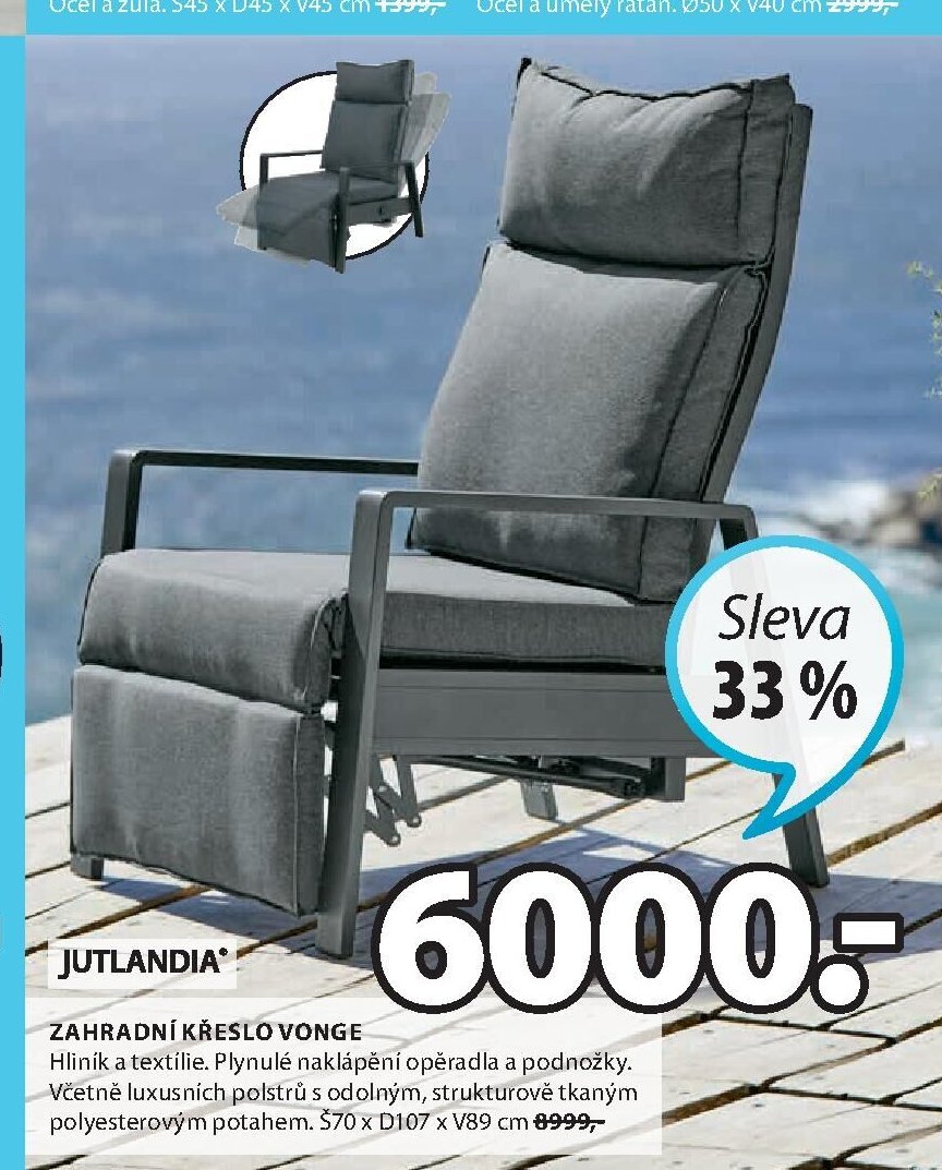 ZAHRADNÍ KŘESLO VONGE