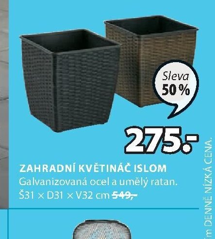 Zahradní květináč ISLOM