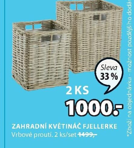 Zahradní květináč FJELLERKE