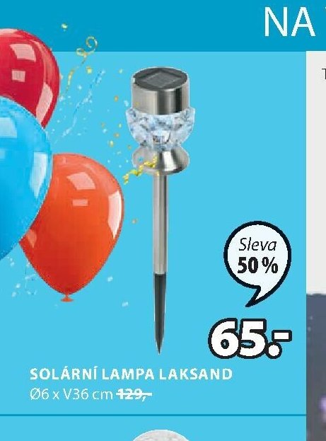 SOLÁRNÍ LAMPA LAKSAND