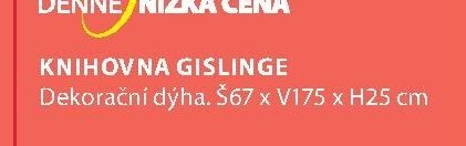 KNIHOVNA GISLINGE