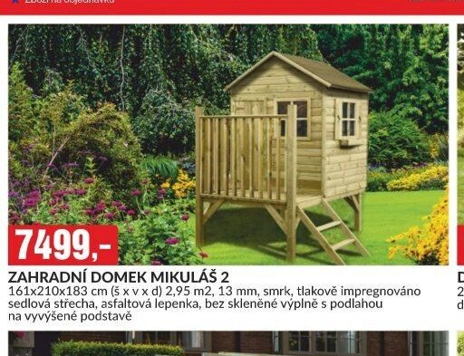 ZAHRADNÍ DOMEK MIKULÁŠ 2