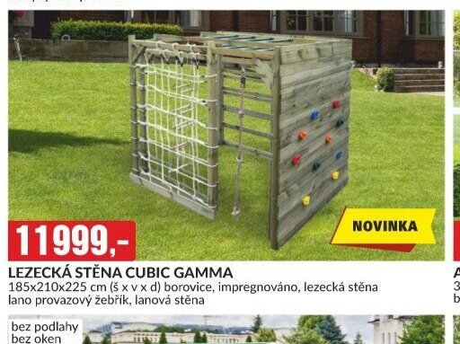 LEZECKÁ STĚNA CUBIC GAMMA