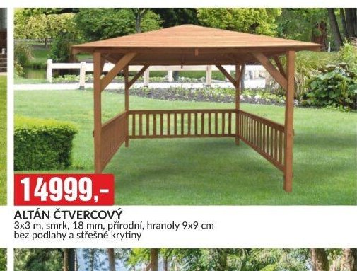 ALTÁN ČTVERCOVÝ