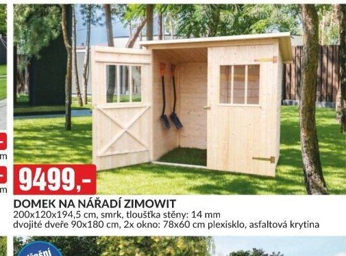 DOMEK NA NÁŘADÍ ZIMOWIT
