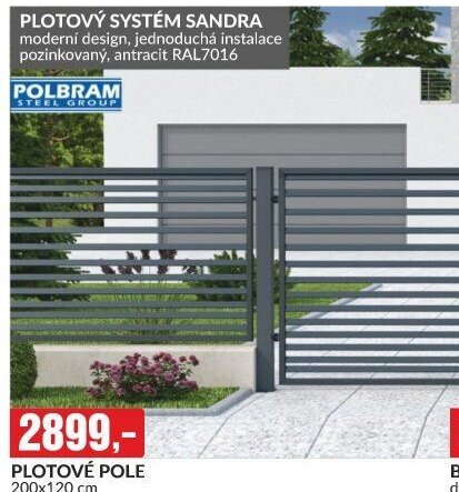 PLOTOVÉ POLE 200x120 cm