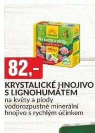 KRYSTALICKÉ HNOJIVO S LIGNOHUMÁTEM na květy a plody