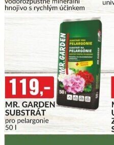 MR. GARDEN SUBSTRÁT pro pelargonie
