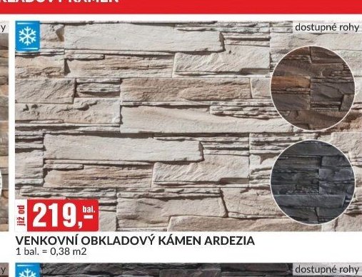 VENKOVNÍ OBKLADOVÝ KÁMEN ARDEZIA