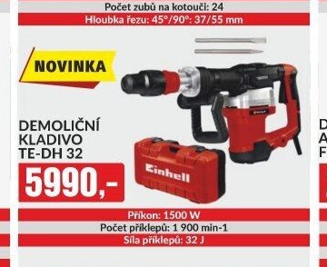 DEMOLIČNÍ KLADIVO TE-DH 32