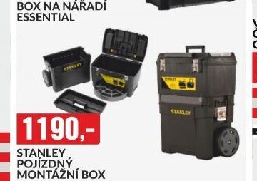 Stanley pojízdný montážní box 2v1