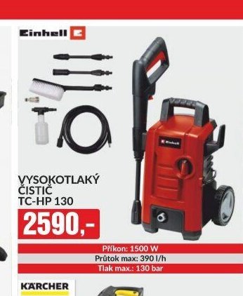 Vysokotlaký čistič Einhell TC-HP 130