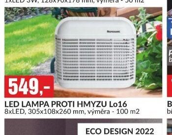 LED LAMPA PROTI HMYZU Lo16