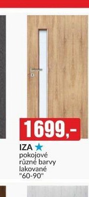 IZA pokojové různé barvy lakované 