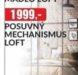 POSUVNÝ MECHANISMUS LOFT