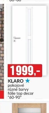 KLARO pokojové různé barvy fólie top decor 