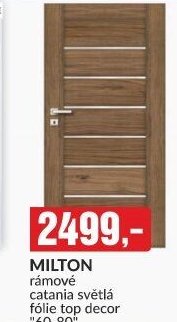 MILTON rámové catania světlá fólie top decor 