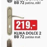 KLIKA DOLCE 2 BB 72
