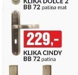 KLIKA CINDY BB 72