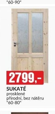 SUKATÉ prosklené