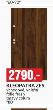 KLEOPATRA ZES vchodové, vnitřní