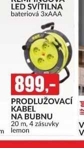 PRODLUŽOVACÍ KABEL NA BUBNU 20 m