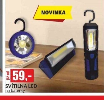 SVÍTILNA LED na baterky