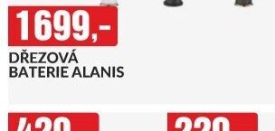 DŘEZOVÁ BATERIE ALANIS