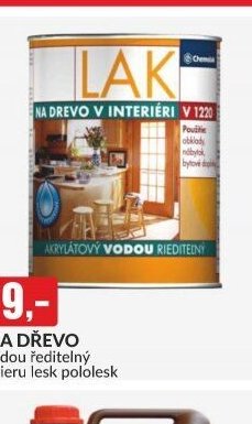LAK NA DŘEVO 0,6 l