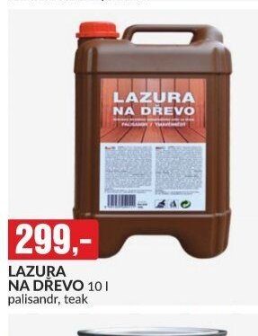 LAZURA NA DŘEVO 10 l