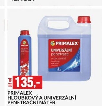 PRIMALEX HLOUBKOVÝ A UNIVERZÁLNÍ PENETRAČNÍ NÁTĚR