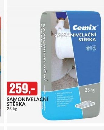 SAMONIVELAČNÍ STĚRKA