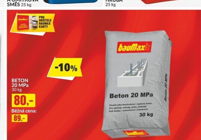 BETON 20 MPa
