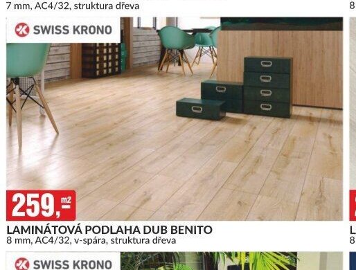 LAMINÁTOVÁ PODLAHA DUB BENITO
