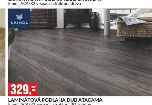 LAMINÁTOVÁ PODLAHA DUB ATACAMA