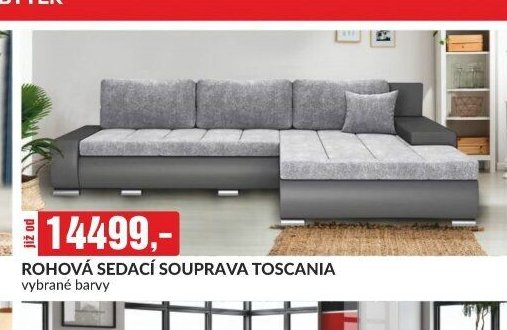 ROHOVÁ SEDACÍ SOUPRAVA TOSCANIA