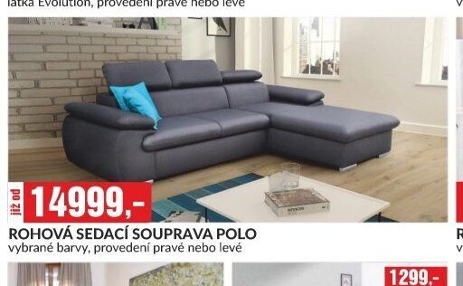 ROHOVÁ SEDACÍ SOUPRAVA POLO