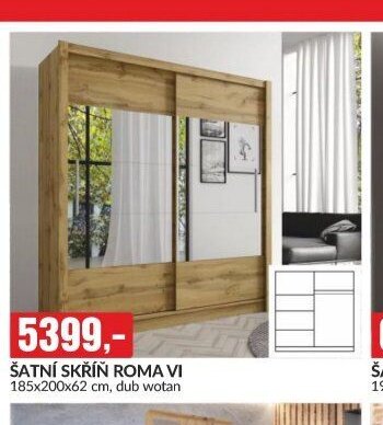 ŠATNÍ SKŘÍŇ ROMA VI