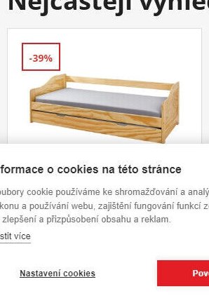 Dětská postel