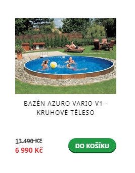 Bazén AZURO VARIO V1 - KRUHOVÉ TĚLESO