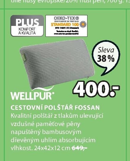 CESTOVNÍ POLŠTÁŘ FOSSAN
