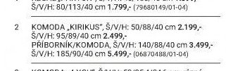 Komoda Kirikus